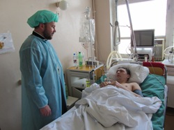  Екзарх Харківський УГКЦ провідав важкопоранених бійців